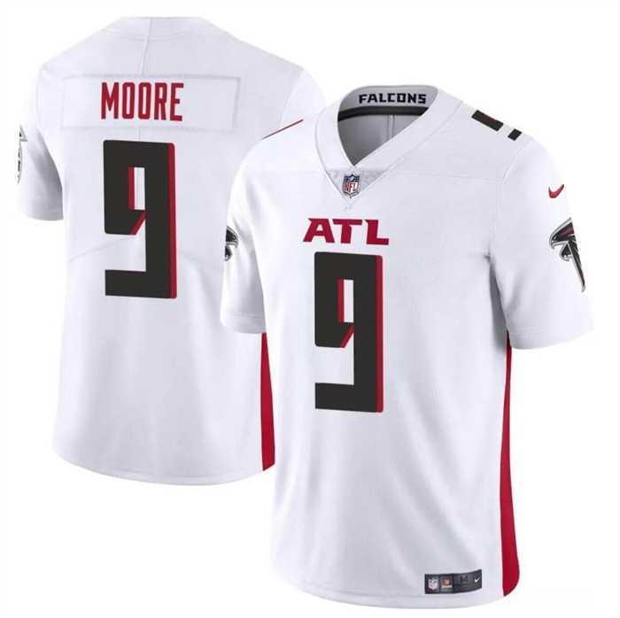 Men & Women & Youth Atlanta Falcons #9 Rondale Moore White Vapor Untouchable Limited Football Stitched Jersey